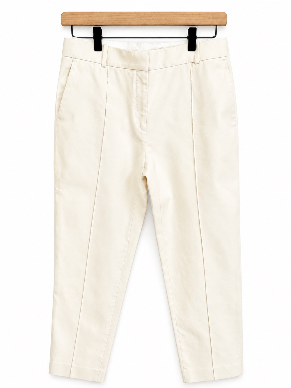Céline Modele Depose Ivory Cotton Trousers Pants Size 38